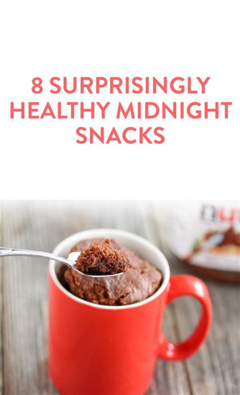 8 surprisingly healthy midnight snacks | Healthy midnight snacks, Snacks, Food