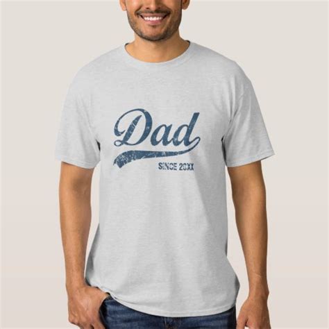 Vintage New Dad T-Shirt | Zazzle