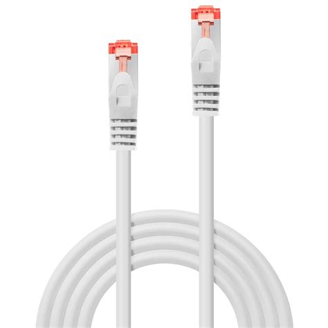 0.5m Cat.6 S/FTP Network Cable, White - from LINDY UK