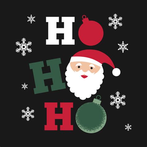 Ho Ho Ho Santa Claus - Santa Claus Red Hat - T-Shirt | TeePublic