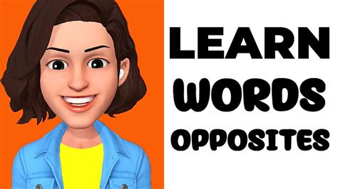 Learn Opposite Words Kids Videos for Kids | Preschool Toddler Learning ...