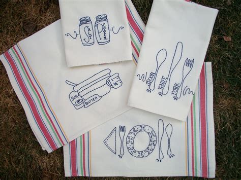 Kitchen Tea Towels Pattern