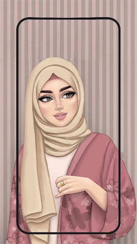 Muslimah Hijab, hijab cartoon girl HD phone wallpaper | Pxfuel