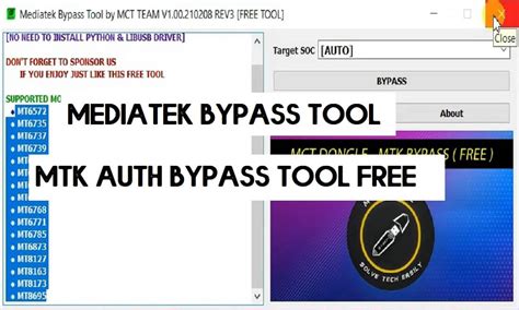 Download MediaTek MCT Bypass Tool (Latest Version) Setup