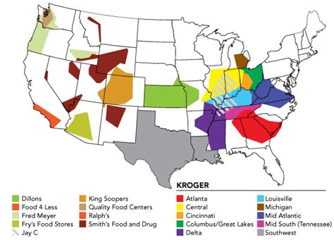 View Kroger Matchups In Your Area With New Interactive Kroger Regions ...