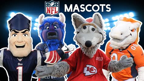 All 32 NFL Team Mascots Ranked Worst to Best - YouTube