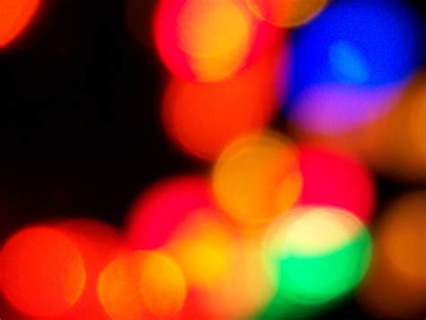 Out Of Focus Christmas Lights Free Stock Photo - Public Domain Pictures