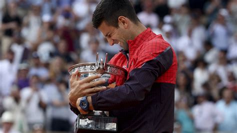 Novak Djokovic Roland Garros Champion 2023 Wallpapers - Wallpaper Cave