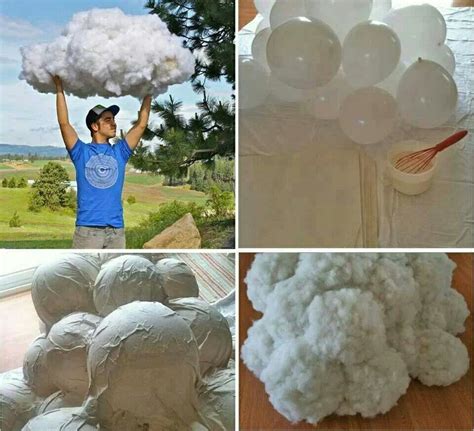 Make your own cloud! | Diy clouds, Cloud decoration, How to make clouds