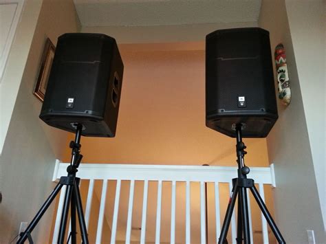 2 JBL 615M with Stands | Dj equipment, Jbl, Dj system