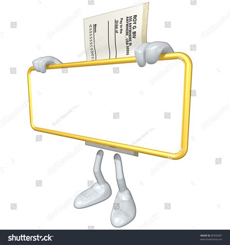 Blank Check Stock Photo 85958587 : Shutterstock