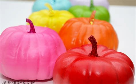 How to make Rainbow Pumpkins - JADERBOMB