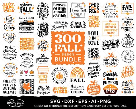 Fall SVG Bundle Pumpkin SVG Bundle Fall Shirt SVG - Etsy