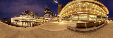 Canada Place by Night 360 Panorama | 360Cities