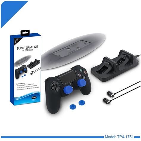 Aliexpress.com : Buy PS4 Slim Accessories Kit Dual Controller Charging ...