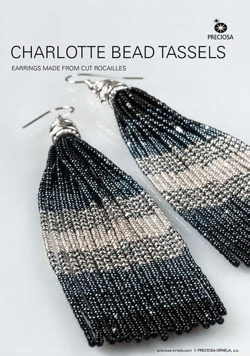 Clever Beaded Tassel Earrings Tutorial - The Beading Gem's Journal