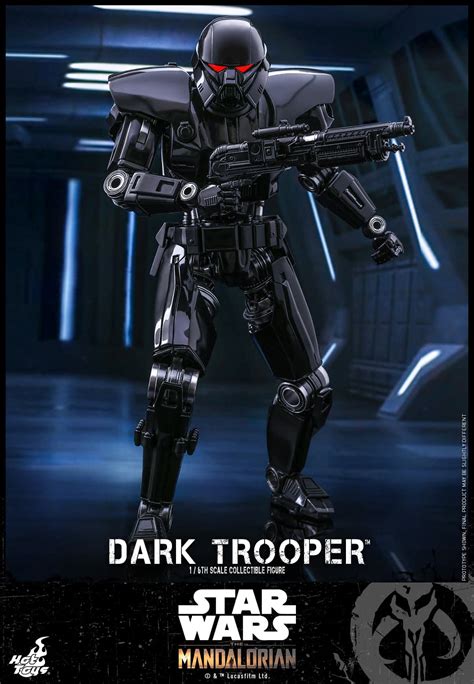 Star Wars The Mandalorian Dark Trooper Figure Debuts At Hot Toys