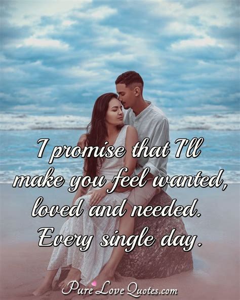 I promise to be by your side forever and for always. I love you. | PureLoveQuotes