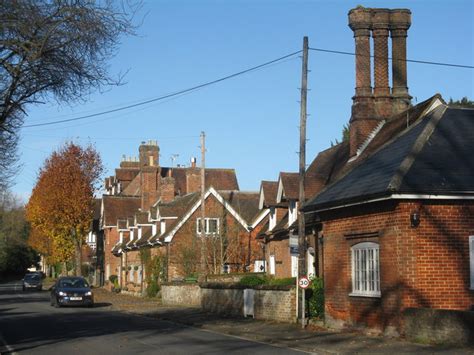 Cottages, Main Street, Hursley © M J Richardson :: Geograph Britain and ...