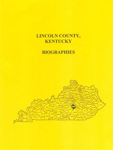 Lincoln County Kentucky History and Biographies - Mountain Press and ...