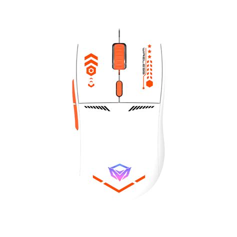 ORANGE DIY WIRELESS GAMING MOUSE - Meetion