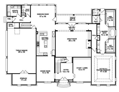 4 Bedroom House Plans Open Floor Plan - memorabili-momento