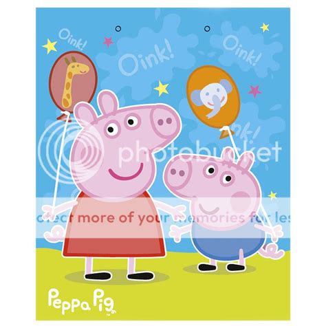 Peppa Pig George Birthday Party Paper X-Large JUMBO Gift Bag | eBay