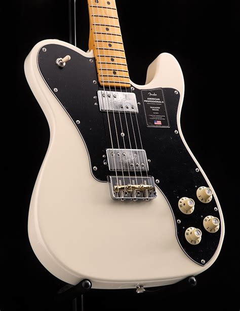 Fender American Professional II Telecaster Deluxe Olympic White | Brian's Guitars