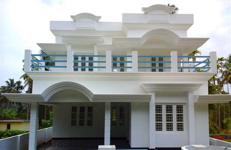 House model for 1000 sq ft | House balcony design, Small house elevation design, Kerala house design