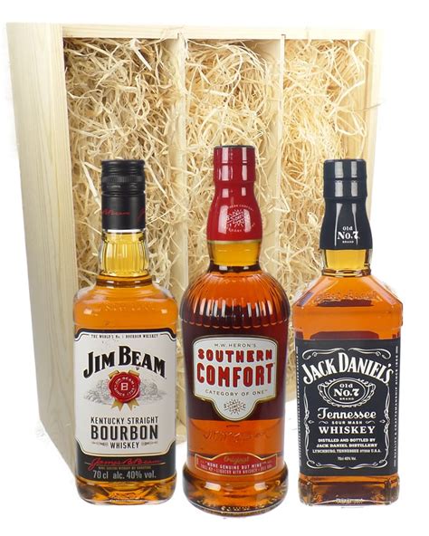 Bourbon Whiskey Triple Gift Set