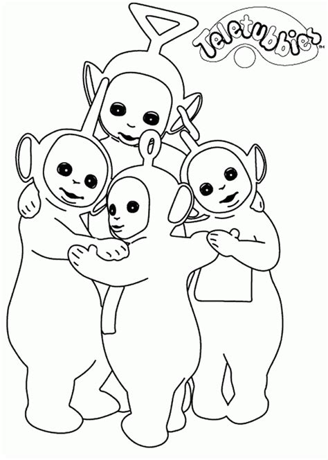 Teletubbies Coloring Pages