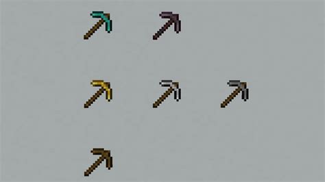 Which pickaxe mines the fastest in Minecraft?