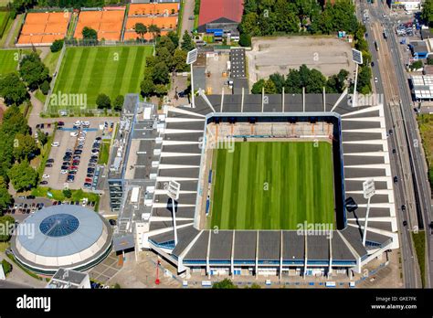 Aerial view, Vonovia-Ruhrstadion, VfL Bochum stadium Bundesliga stadium ...