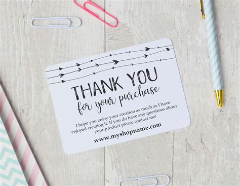 Rustic Thank You Card Template Editable Thank You Card - Etsy UK