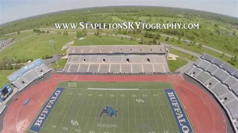 University at Buffalo Bulls Stadium Aerial High Definition Video - YouTube