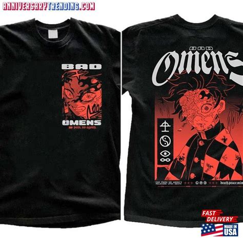 Bad Omen Band Fan Double Side T-Shirt 2023 Concert Tour Shirt Omens ...