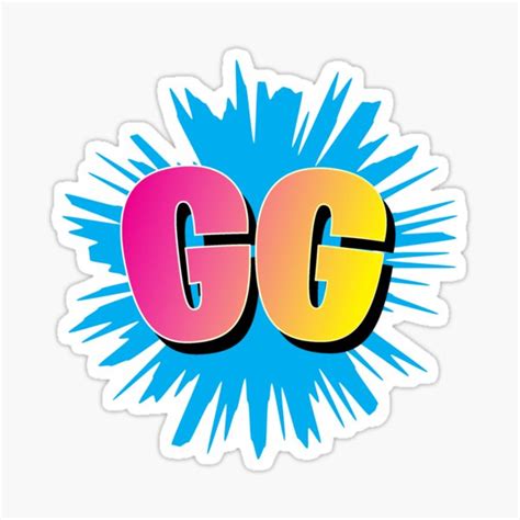 Fortnite Gg Stickers | Redbubble