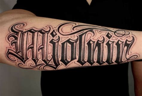 Graffiti Tattoo Chicano Tattoos Lettering Tattoo Lettering Design ...