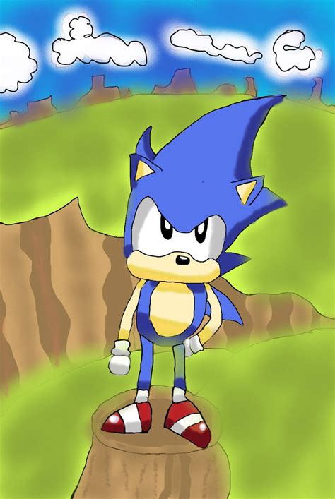 Sonic CD ART by mrrandom151 on DeviantArt