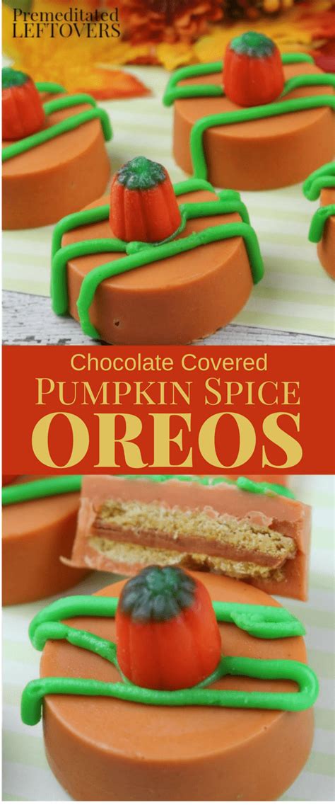 Chocolate Covered Pumpkin Spice Oreos Recipe