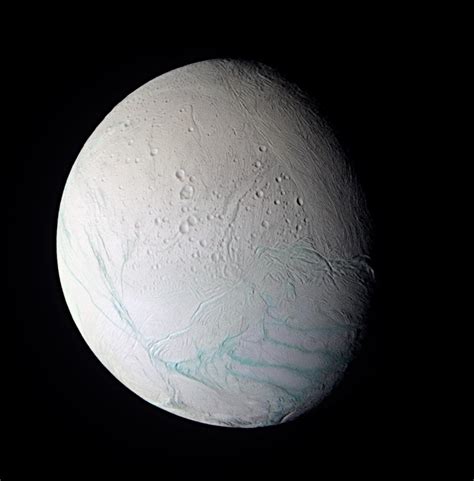 Enceladus in False Color | NASA Solar System Exploration