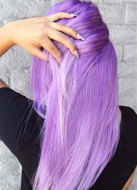 50 Lovely Purple & Lavender Hair Colors - Purple Hair Dyeing Tips ...