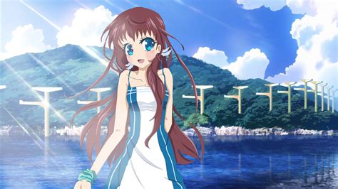 Manaka Mukaido HD Wallpaper - Nagi no Asukara