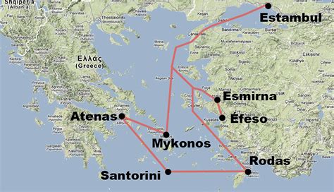 Crucero por el Egeo - Hoja de Rutas - Blog de viajes y fotografía