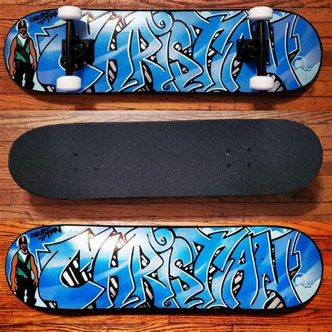 Custom Graffiti Skateboard Deck Personalized Name Street Art | Etsy