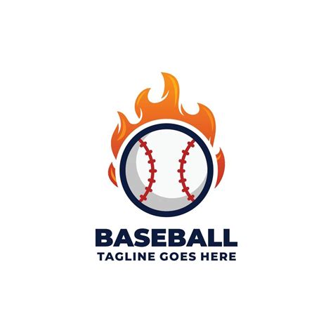 Baseball logo design vector illustration 14730236 Vector Art at Vecteezy