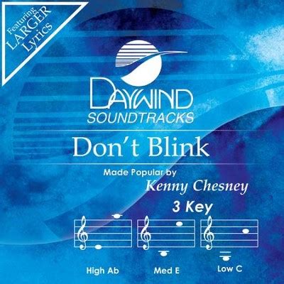 Don't Blink [Music Download]: Kenny Chesney - Christianbook.com