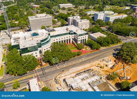 Aerial Photo Leon County Clerk of Courts and Comptroller Stock Image - Image of tallahassee ...