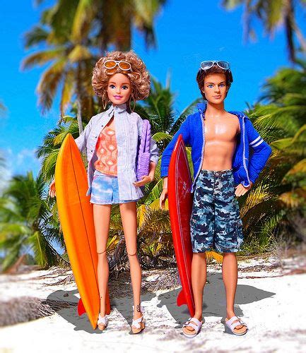 Barbie and Ken in beach | Barbie clothes, Barbie and ken, Barbie