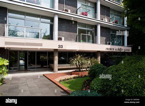 Prince Albert Court Prince Albert Road London NW8 Stock Photo - Alamy